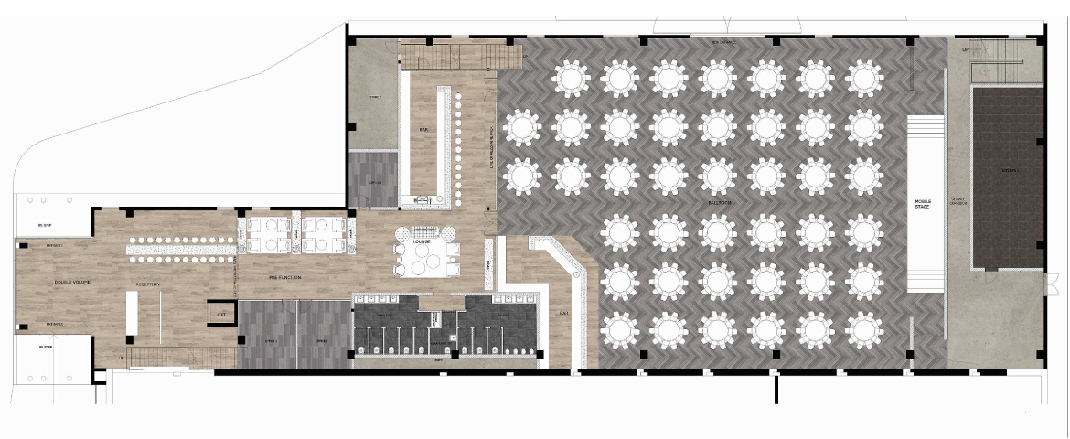 Picasso Event Space Floorplan